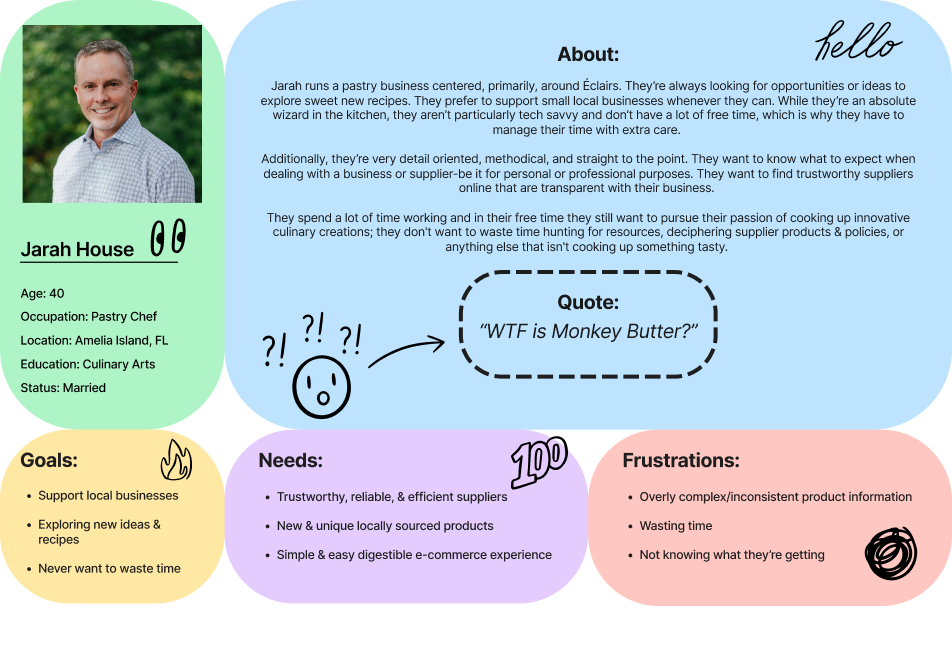 User Persona for Case Study 1